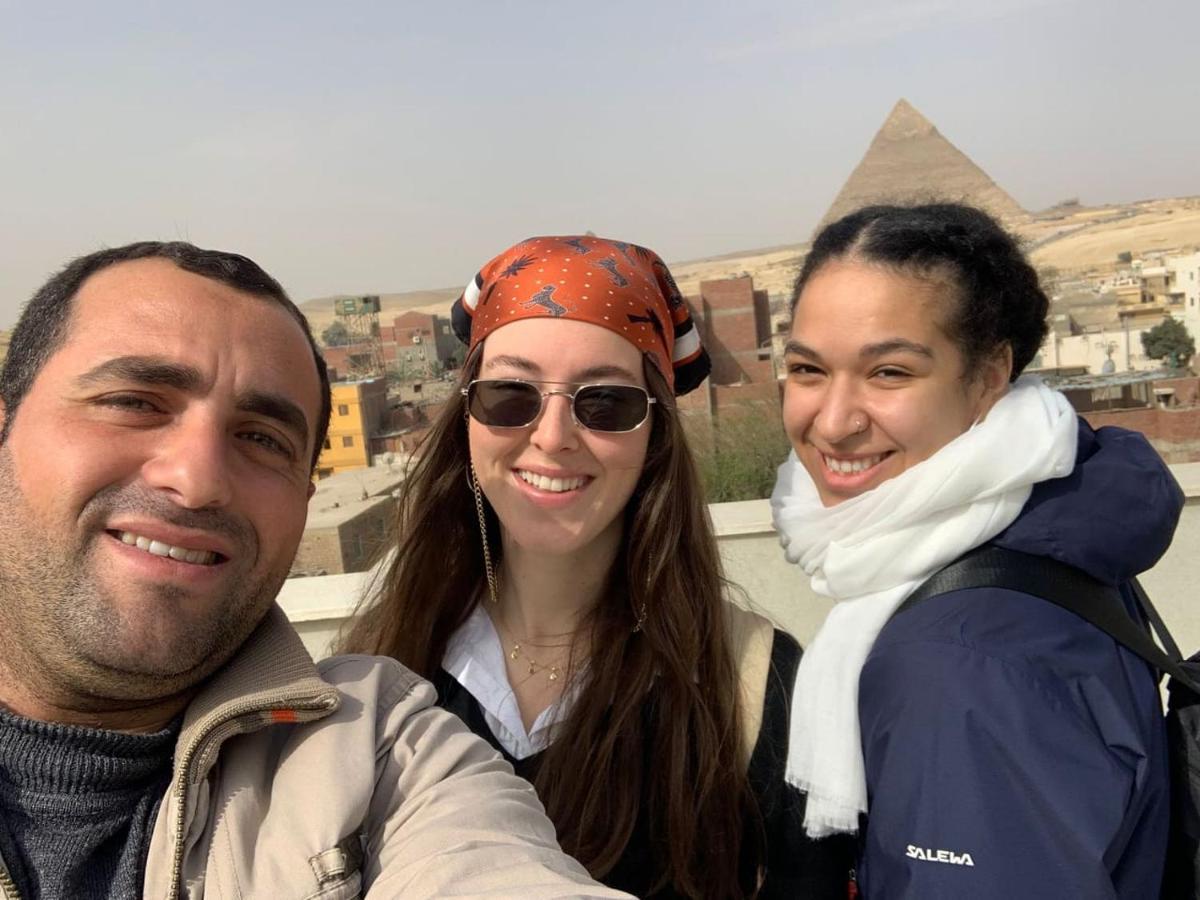 Queen Pyramids View Inn Kafret el-Gabal 外观 照片
