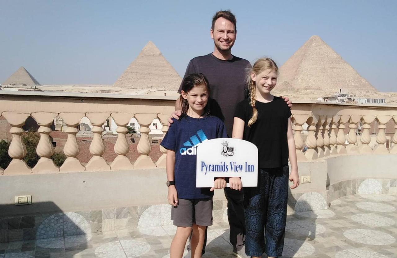 Queen Pyramids View Inn Kafret el-Gabal 外观 照片