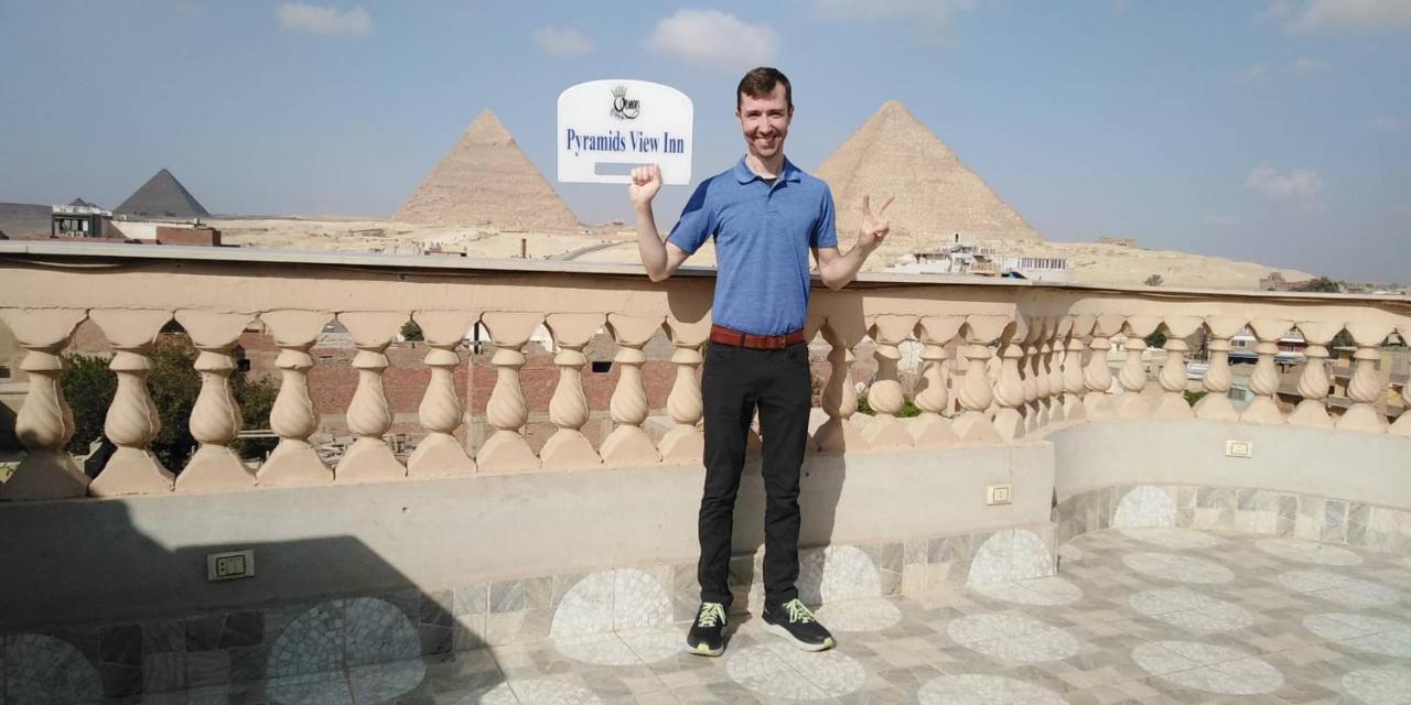 Queen Pyramids View Inn Kafret el-Gabal 外观 照片