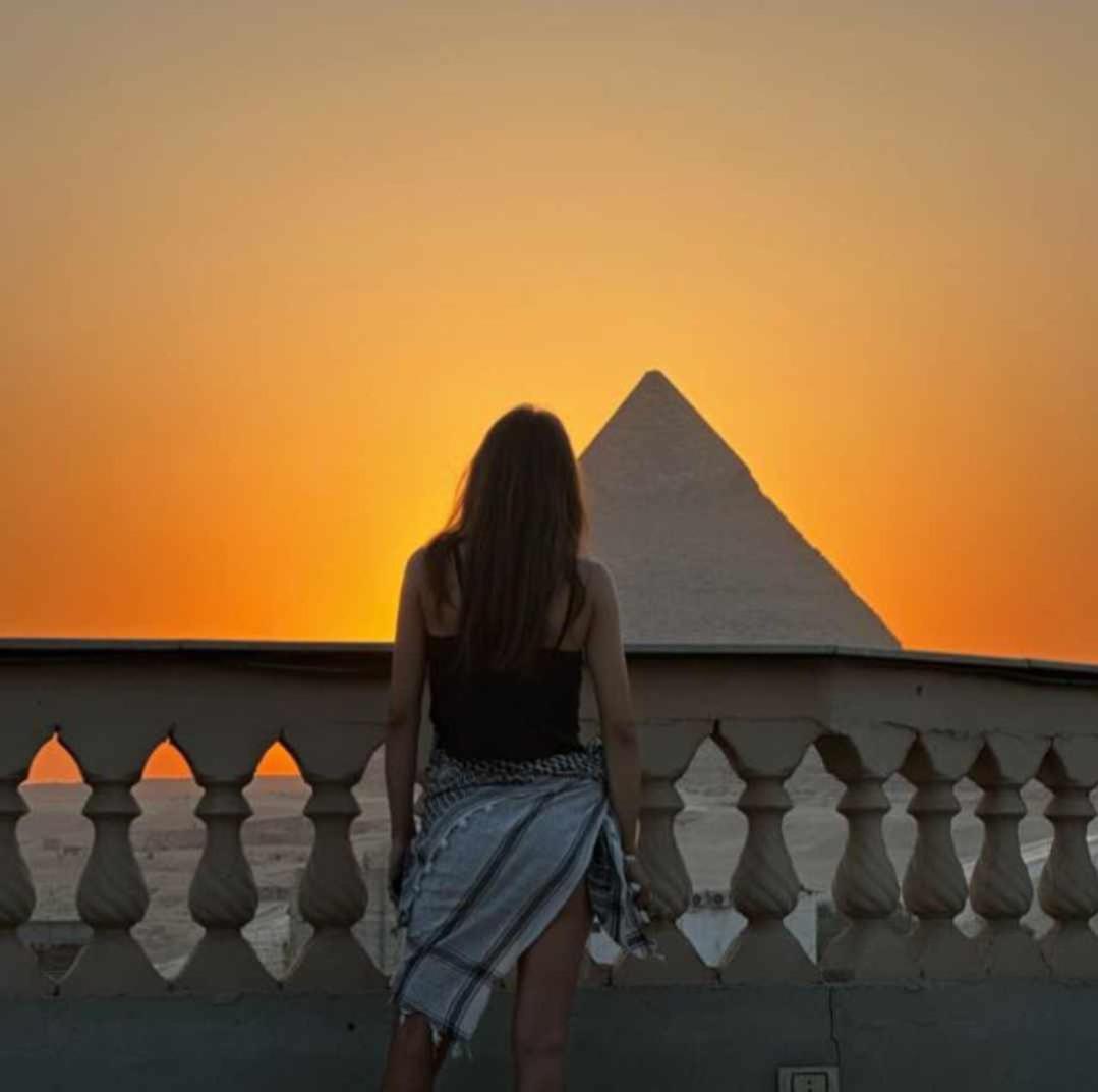 Queen Pyramids View Inn Kafret el-Gabal 外观 照片