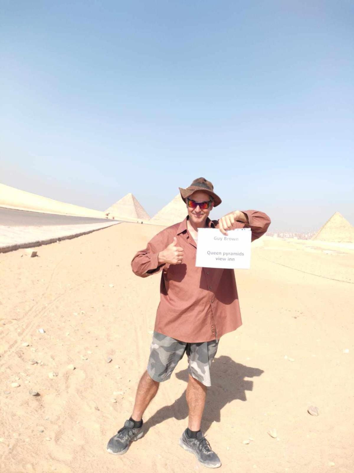 Queen Pyramids View Inn Kafret el-Gabal 外观 照片
